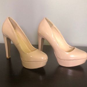 Charlotte Russe Nude High Heels